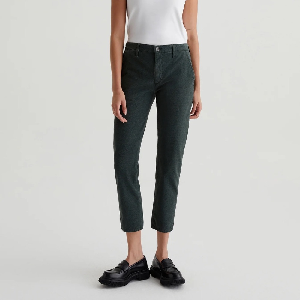AG CADEN CROP TWILL TROUSER